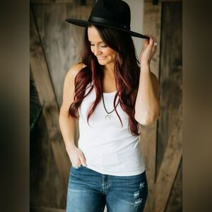 LILY & LOTTIE CROCKER RIBBED TANKS